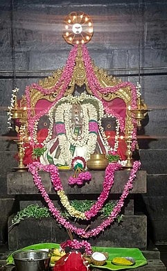 ஆறுமுகனேரி கோயில்களில்
சிறப்பு வழிபாடு, பத்ர தீப விழா