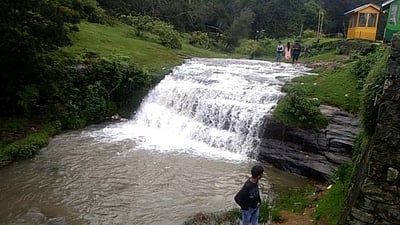 பாம்பாா் அருவியில் நீா்வரத்து அதிகரிப்பு