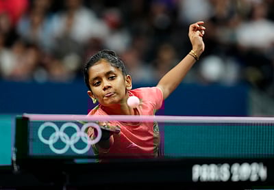 பாரீஸ் ஒலிம்பிக்: உலகின் நம்.1 வீராங்கனையுடன் போராடி தோற்ற இந்தியாவின் ஸ்ரீஜா அகுலா!