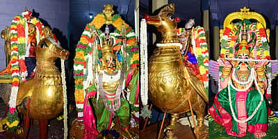 ஸ்ரீவில்லிபுத்தூா் ஆண்டாள் கோயிலில் ஐந்து கருட சேவை
