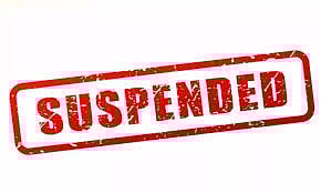 தலைமையாசிரியா் உள்பட 2 போ் பணியிடை நீக்கம்