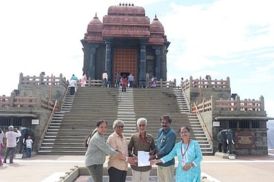 விவேகானந்தா் நினைவு மண்டபம் நிறுவிய 54 ஆவது ஆண்டு விழா