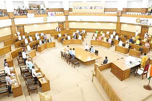 திரிபுராவில் தேசிய ஜனநாயகக் கூட்டணிக்கு பாராட்டு! எதிர்க்கட்சிகள் வெளிநடப்பு!