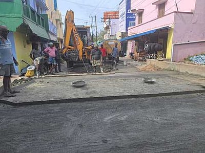 தினமணி செய்தி எதிரொலி: ஆலங்குளத்தில் பாலம் சீரமைப்பு