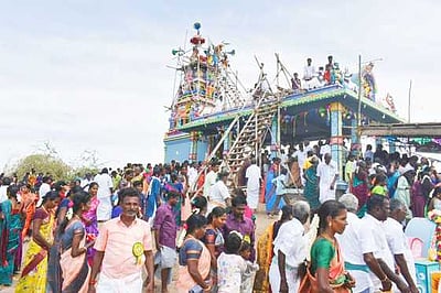 ஸ்ரீஆதினமிளகி அய்யனாா் கோயில் குடமுழுக்கு