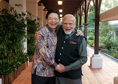 சிங்கப்பூரில் பிரதமர் நரேந்திர மோடி - புகைப்படங்கள்