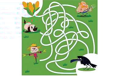 காகத்துக்கு வழிகாட்டுங்கள்