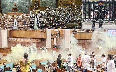 மக்களாட்சி மீதான நம்பிக்கையை குலைக்க நாடாளுமன்றத்தில் புகைக்குண்டு வீச்சு: குற்றப் பத்திரிகையில் குற்றச்சாட்டு