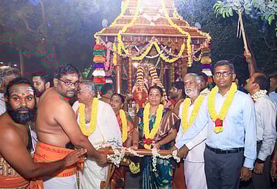 பாம்பன் சுவாமி கோயிலுக்கு ரூ. 13 லட்சத்தில் புதிய ரதம்