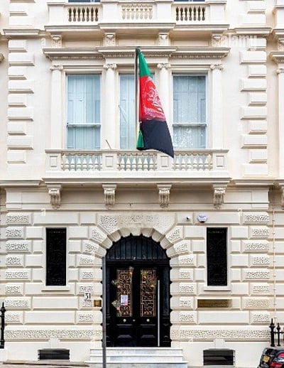 பிரிட்டன்: செப். 27-இல் ஆப்கன் தூதரகம் மூடல்