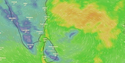ஆழ்ந்த காற்றழுத்தத் தாழ்வு மண்டலம் கரையைக் கடந்தது!