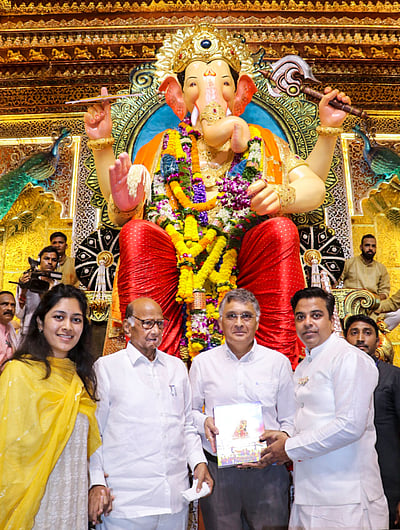 மும்பை லால்பாக்சா ராஜ விநாயகருக்கு ஒரே நாளில் ரூ.50 லட்சம் நன்கொடை