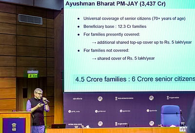 70 வயதானஅனைவருக்கும் இலவச மருத்துவக் காப்பீடு- மத்திய அமைச்சரவை ஒப்புதல்
