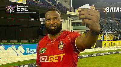 6,0,6,6,6: 37 வயதிலும் அதிரடி காட்டும் கைரன் பொல்லார்ட்! (விடியோ) 