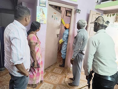 புன்னைக்காயலில் கொசு ஒழிப்பு மருந்து தெளிப்பு