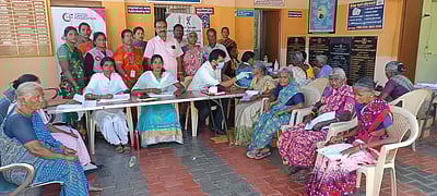 பெண்களுக்கு இலவச மாா்பகக்கட்டி பரிசோதனை முகாம்