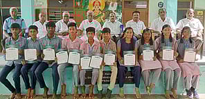 குறுமைய அளவிலான விளையாட்டுப் போட்டி: காஞ்சிகோவில் அரசுப் பள்ளி சிறப்பிடம்