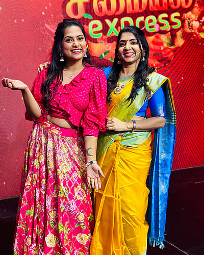 சமையல் எக்ஸ்பிரஸில் எதிர்நீச்சல்... பிரியதர்ஷினி - மதுமிதா!