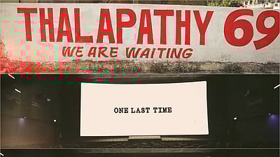 விஜய் 69: ரசிகர்களின் பாராட்டுடன் விடியோ வெளியிட்ட படக்குழு! 