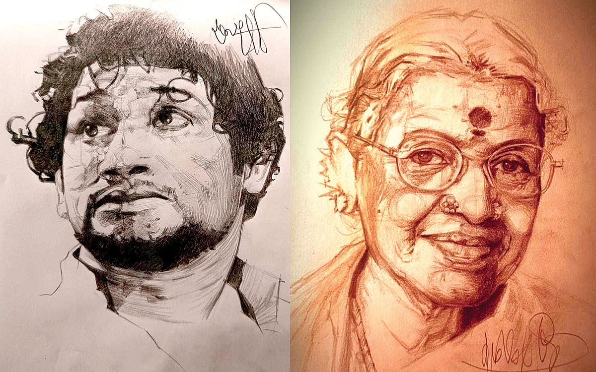 பிறந்த நாளுக்கு ஓவியம் பரிசு..!