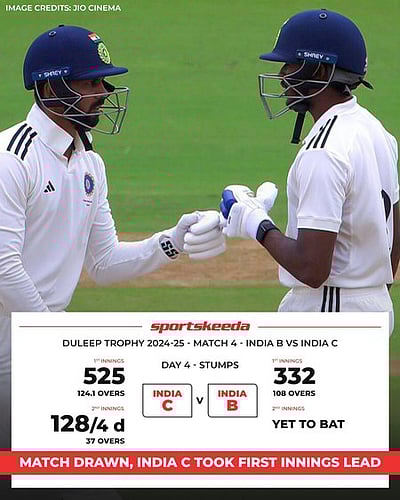 துலிப் கோப்பை: இந்தியா ஏ அணி வெற்றி