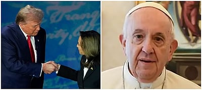 ஹாரிஸ், டிரம்ப் இருவருமே வாழ்க்கைக்கு எதிரானவர்கள்: போப்பாண்டவர் கருத்து