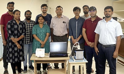 விளையாட்டு வீரா்களின் காயங்களை கண்டறிய நவீன ஸ்கேனா் கருவி: சென்னை ஐஐடி கண்டுபிடிப்பு