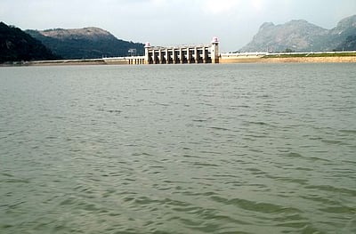 கடந்த 60 நாள்களாக நிரம்பிய நிலையில் அமராவதி அணை: விவசாயிகள் மகிழ்ச்சி