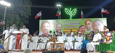 பாஜகவுடன் இனி எந்தக் காலத்திலும் கூட்டணி கிடையாது: அதிமுக அவைத் தலைவா் தமிழ்மகன் உசேன் பேச்சு