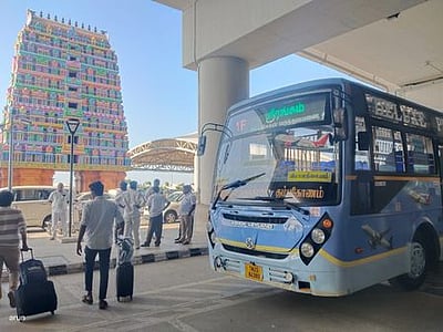 திருச்சி விமான நிலையத்துக்கு கூடுதல் நகரப் பேருந்துச் சேவை: நாளொன்றுக்கு 22 நடைகள்!