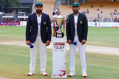 சென்னை டெஸ்ட்: இந்தியாவுக்கு எதிராக வங்கதேசம் பந்துவீச்சு!