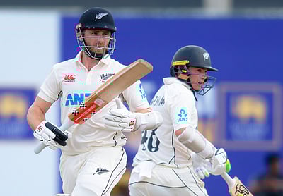 முதல் டெஸ்ட்: நிதான ஆட்டத்தை வெளிப்படுத்தும் நியூசிலாந்து!