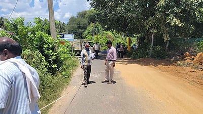 மின்னாம்பள்ளி சாலை ரூ. 2.87 கோடி மதிப்பீட்டில் விரிவாக்கம்