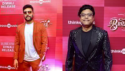 மக்காமிஷி பாடலுக்கு நடனமாடிய ஜெயம் ரவி, ஹாரிஸ் ஜெயராஜ்! (விடியோ)