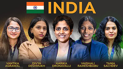 செஸ் ஒலிம்பியாட்: மகளிர் பிரிவிலும் இந்தியா தங்கம் வென்றது!