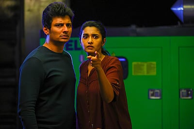 ஜீவா, பிரியா பவானி ஷங்கரின் பிளாக் பட டிரைலர் அப்டேட்!