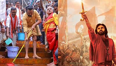 ஒரு பக்கம் விரதம்..! மறுபக்கம் படப்பிடிப்பு..! பவன் கல்யாணின் படப்பிடிப்பு துவக்கம்! 