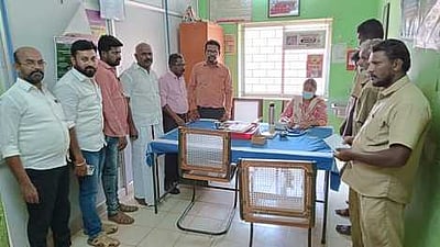 ஆலங்குளத்தில் தூய்மைப் பணியாளா்களுக்கு மருத்துவ முகாம்