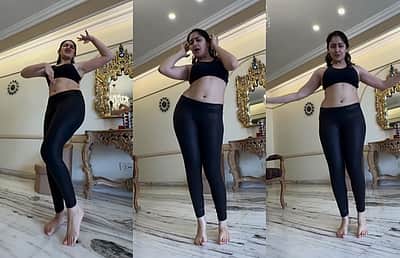 சாயிஷா வெளியிட்ட கலக்கல் டான்ஸ் விடியோ! 