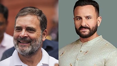 ராகுல் காந்தி தைரியமான, நேர்மையான அரசியல்வாதி..! சயிஃப் அலி கான் புகழாரம்! 