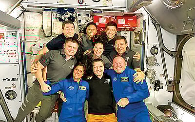 சுனிதா வில்லியம்ஸின் விண்வெளி வாழ்க்கை...