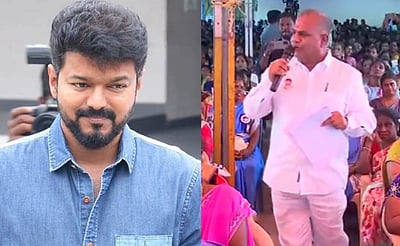 வேலையே போனாலும் தளபதியைப் பார்க்க வாருங்கள்... சர்ச்சையில் புஸ்ஸி ஆனந்த்!