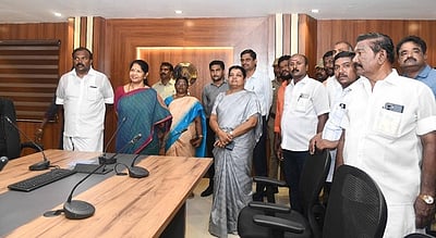 புதுப்பிக்கப்பட்ட மாநகராட்சி கட்டடம் திறப்பு