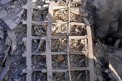 இஸ்ரேல் மீது ஈரான் ஏவுகணைத் தாக்குதல் - புகைப்படங்கள்