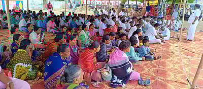 தங்கச்சிமடத்தில் மீனவா்கள் உண்ணாவிரதம்