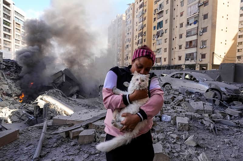 100,000 people displaced in Lebanon in single day