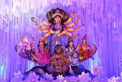 கிருஷ்ணகிரி பத்மாவதி கோயிலில் நவராத்திரி விழா தொடக்கம்