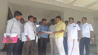 மதவக்குறிச்சியில் எம்எல்ஏ ஆய்வு