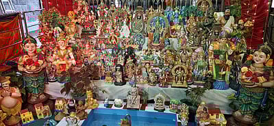 கோவில்பட்டி கோயில்களில் நவராத்திரி  விழா தொடக்கம்