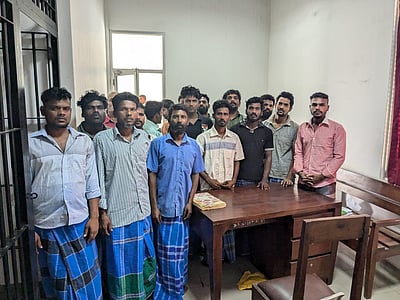 தமிழக மீனவர்கள் 50 பேரை விடுவித்தது இலங்கை 